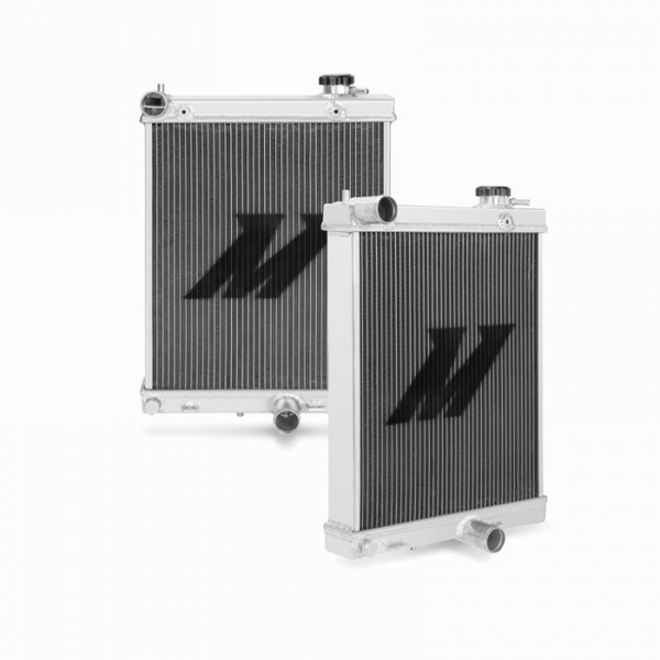 MISHIMOTO - HALF-SIZE PERFORMANCE ALUMINIUM RADIATOR, EVO VII-IX