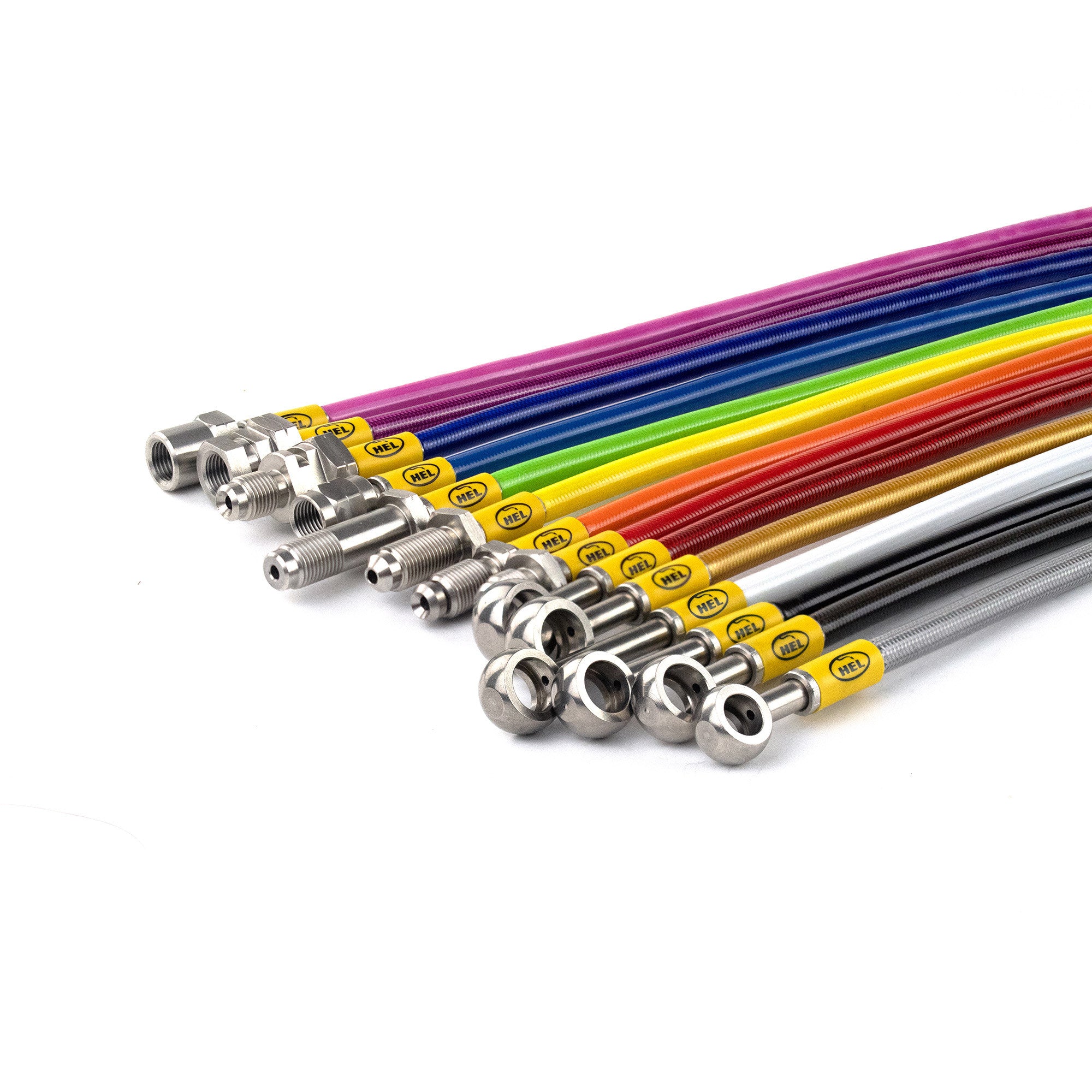 HEL - BRAIDED BRAKE LINES - EVO X