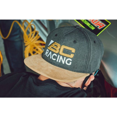 BC RACING - VINTAGE BLACK SNAPBACK
